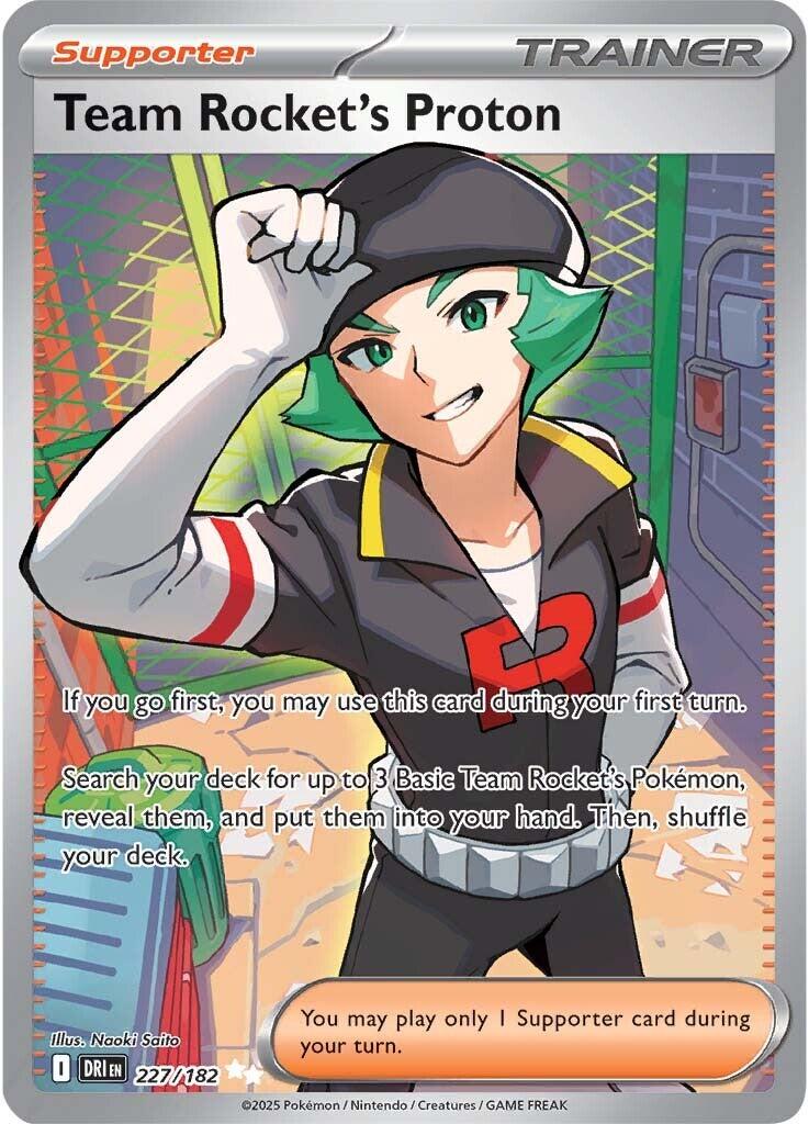 Team Rocket's Proton (227/182) [Scarlet & Violet: Destined Rivals] | Exor Games New Glasgow