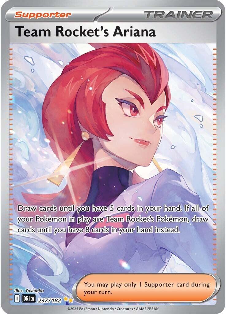 Team Rocket's Ariana (237/182) [Scarlet & Violet: Destined Rivals] | Exor Games New Glasgow