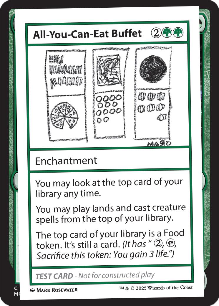 All-You-Can-Eat Buffet [Mystery Booster Playtest Cards] | Exor Games New Glasgow