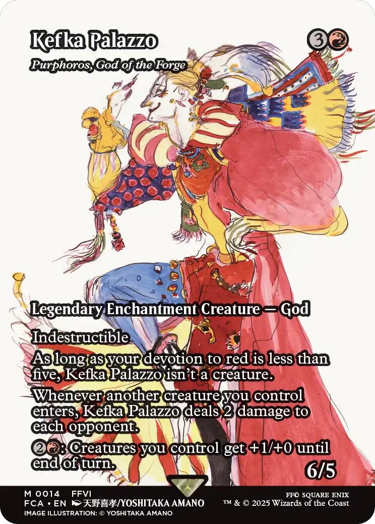 Kefka Palazzo - Purphoros, God of the Forge (Showcase) [FINAL FANTASY : Through the Ages] | Exor Games New Glasgow