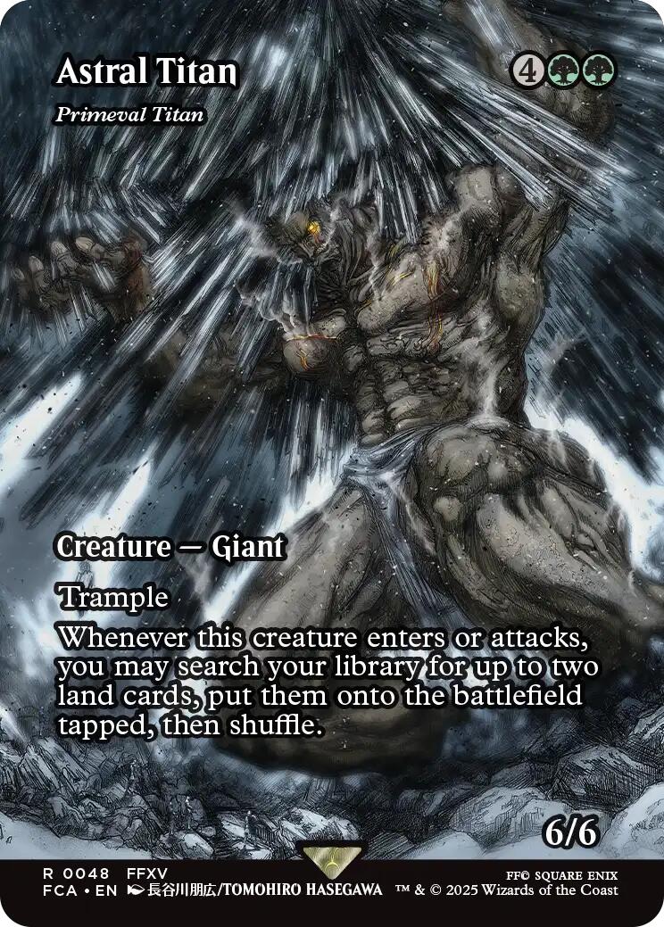 Astral Tiran - Primeval Titan (Showcase) [FINAL FANTASY : Through the Ages] | Exor Games New Glasgow