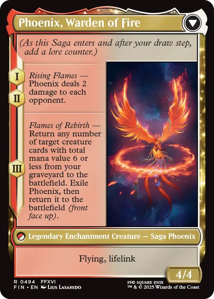 Joshua, Phoenix's Dominant (Extended Art) [FINAL FANTASY] | Exor Games New Glasgow