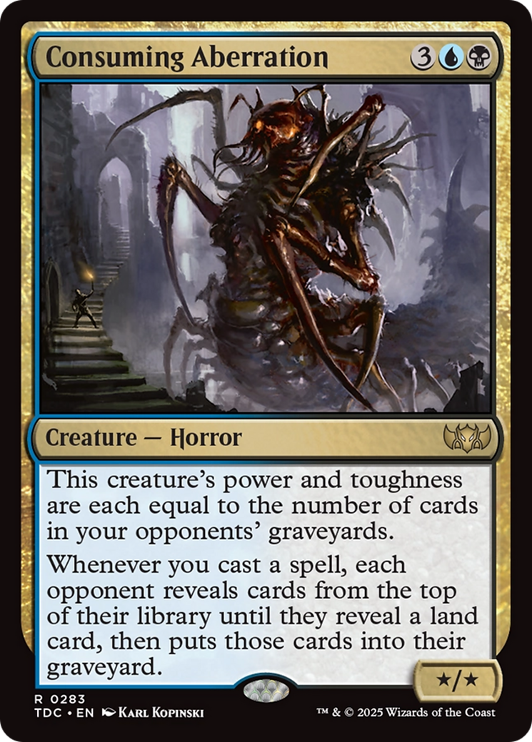 Consuming Aberration [Tarkir: Dragonstorm Commander] | Exor Games New Glasgow