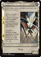 Dion, Bahamut's Dominant // Bahamut, Warden of Light (Extended Art) [FINAL FANTASY] | Exor Games New Glasgow