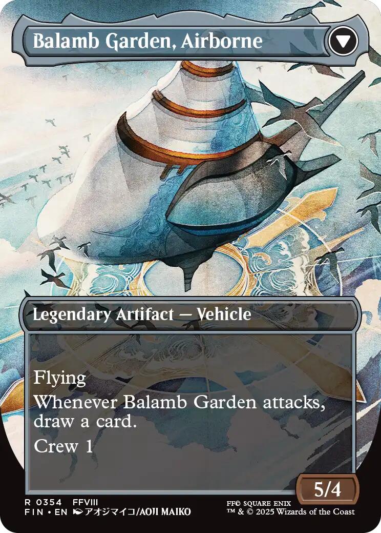Balamb Garden, SeeD Academy // Balamb Garden, Airborne (Borderless) [FINAL FANTASY] | Exor Games New Glasgow
