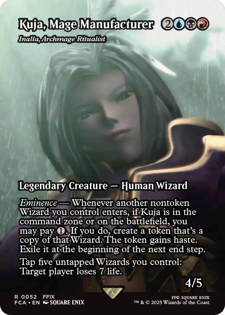 Kuja, Mage Manufacturer - Inalla, Archmage Ritualist (Showcase) [FINAL FANTASY : Through the Ages] | Exor Games New Glasgow