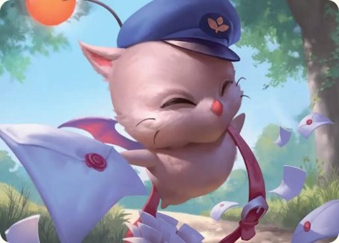 Delivery Moogle Art Card [FINAL FANTASY Art Series] | Exor Games New Glasgow