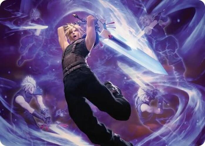 Cloud's Limit Break Art Card [FINAL FANTASY Art Series] | Exor Games New Glasgow