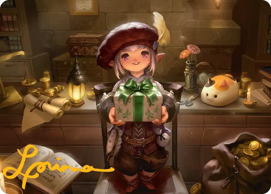 Tataru Taru Art Card (Gold-Stamped Signature) [FINAL FANTASY Art Series] | Exor Games New Glasgow