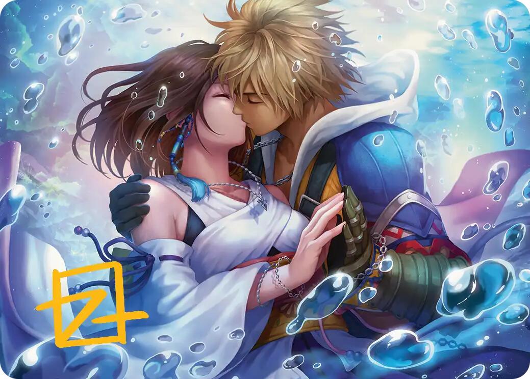 Together Forever Art Card (Gold-Stamped Signature) [FINAL FANTASY Art Series] | Exor Games New Glasgow
