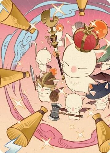 Summon: Good King Mog XII Art Card [FINAL FANTASY Art Series] | Exor Games New Glasgow