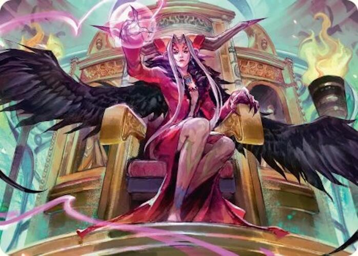 Sorceress's Schemes Art Card [FINAL FANTASY Art Series] | Exor Games New Glasgow
