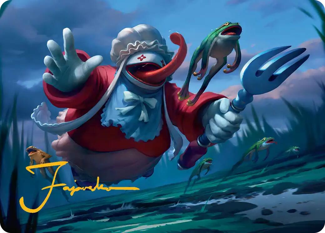 Quina, Qu Gourmet Art Card (Gold-Stamped Signature) [FINAL FANTASY Art Series] | Exor Games New Glasgow