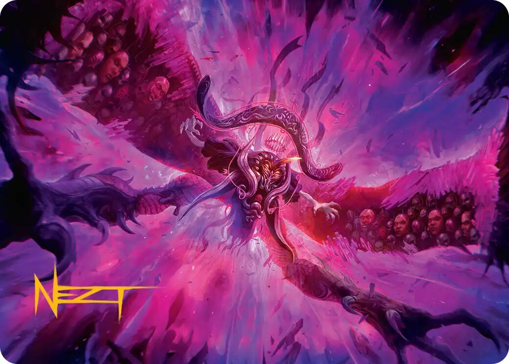 Hades, Sorcerer of Eld Art Card (Gold-Stamped Signature) [FINAL FANTASY Art Series] | Exor Games New Glasgow