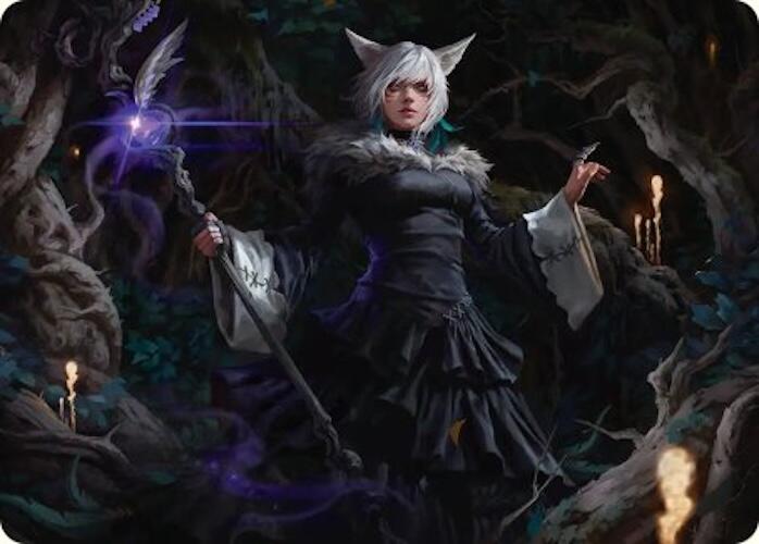 Y'shtola, Night's Blessed Art Card (21) [FINAL FANTASY Art Series] | Exor Games New Glasgow
