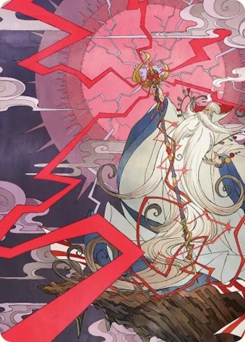 Summon: Esper Ramuh Art Card [FINAL FANTASY Art Series] | Exor Games New Glasgow