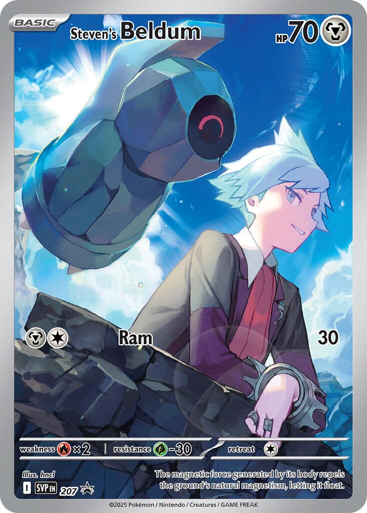 Steven's Beldum (207) [Scarlet & Violet: Black Star Promos] | Exor Games New Glasgow