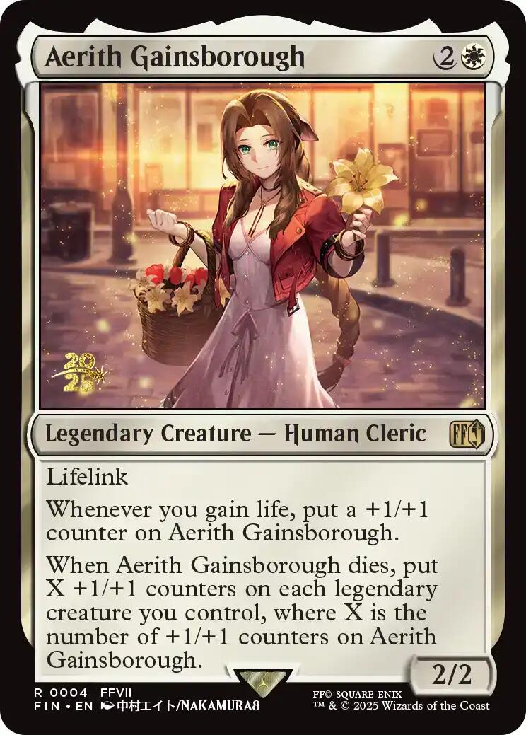 Aerith Gainsborough [FINAL FANTASY Prerelease Promo] | Exor Games New Glasgow
