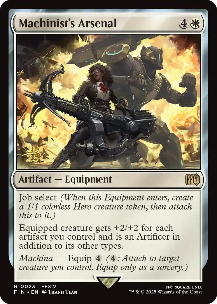 Machinist's Arsenal [FINAL FANTASY Prerelease Promo] | Exor Games New Glasgow