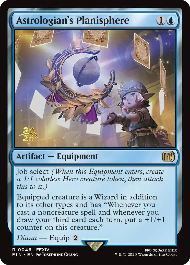 Astrologian's Planisphere [FINAL FANTASY Prerelease Promo] | Exor Games New Glasgow