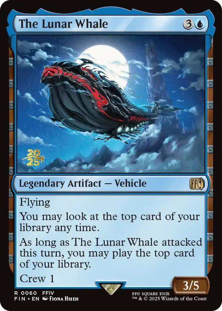 The Lunar Whale [FINAL FANTASY Prerelease Promo] | Exor Games New Glasgow