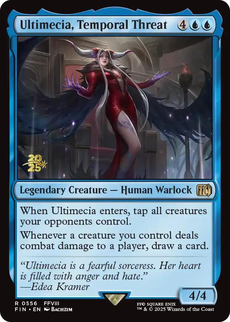 Ultimecia, Temporal Threat [FINAL FANTASY Prerelease Promo] | Exor Games New Glasgow