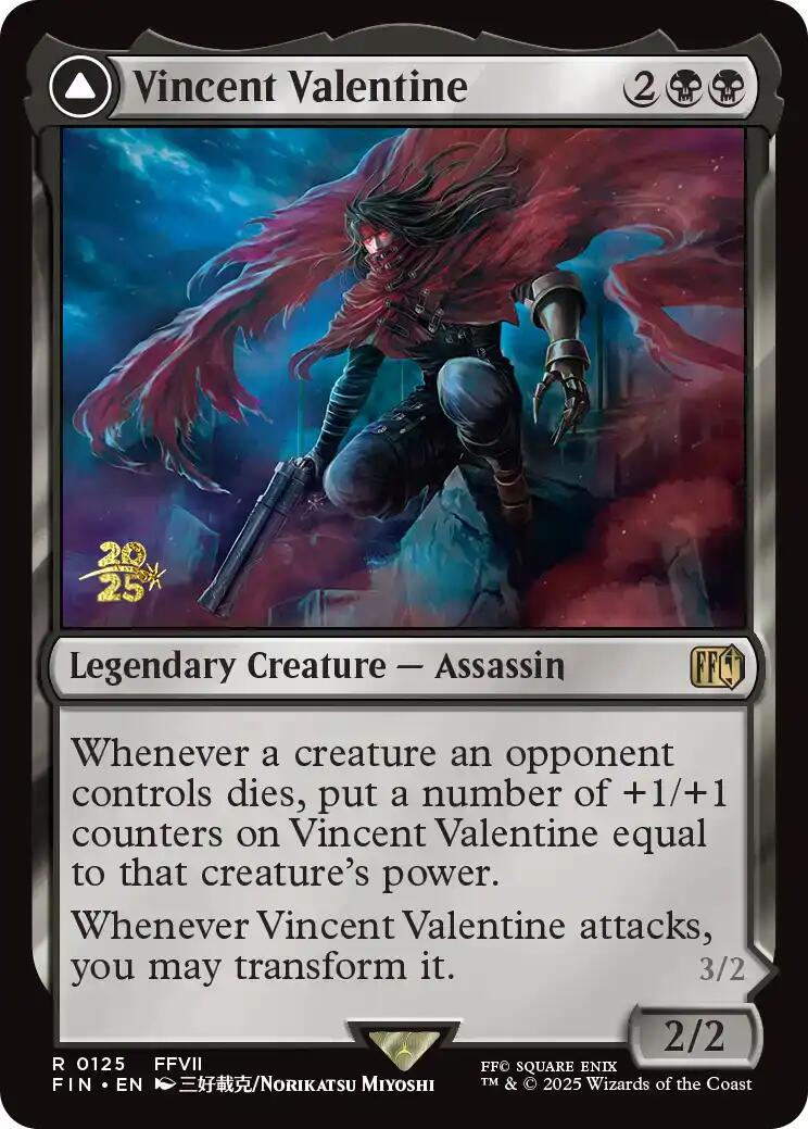 Vincent Valentine // Galian Beast [FINAL FANTASY Prerelease Promo] | Exor Games New Glasgow