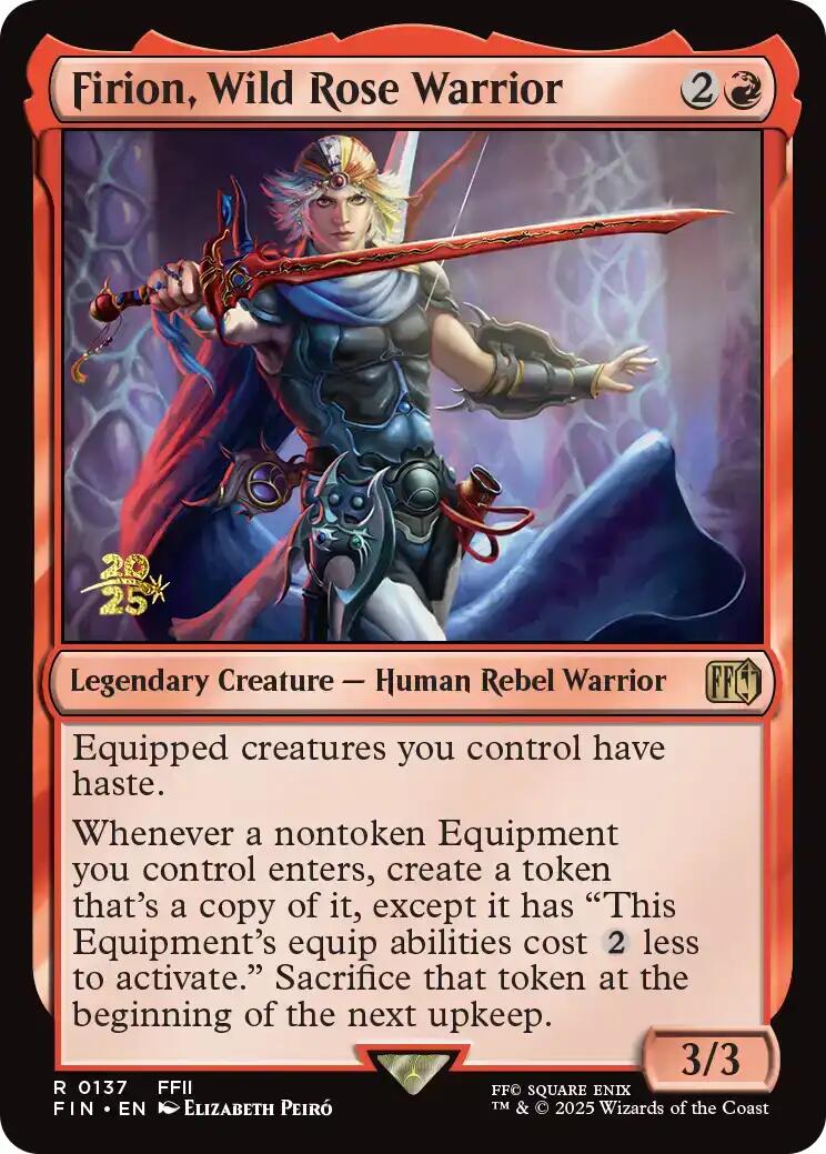 Firion, Wild Rose Warrior [FINAL FANTASY Prerelease Promo] | Exor Games New Glasgow