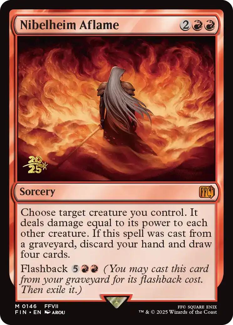 Nibelheim Aflame [FINAL FANTASY Prerelease Promo] | Exor Games New Glasgow