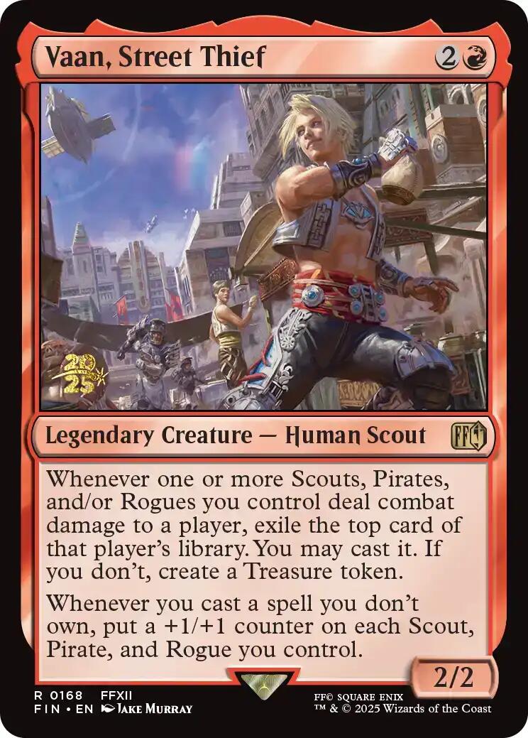 Vaan, Street Thief [FINAL FANTASY Prerelease Promo] | Exor Games New Glasgow