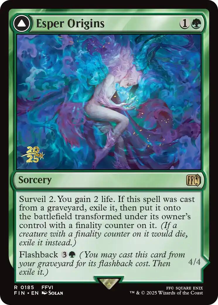 Esper Origins // Summon: Esper Maduin [FINAL FANTASY Prerelease Promo] | Exor Games New Glasgow