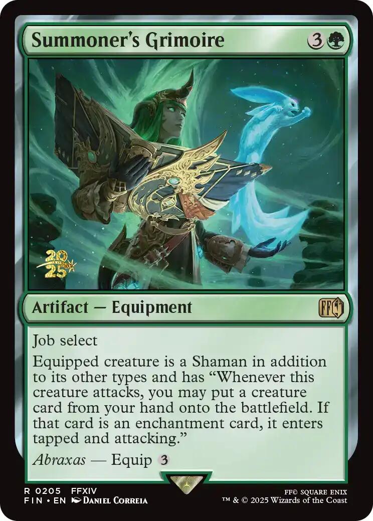 Summoner's Grimoire [FINAL FANTASY Prerelease Promo] | Exor Games New Glasgow