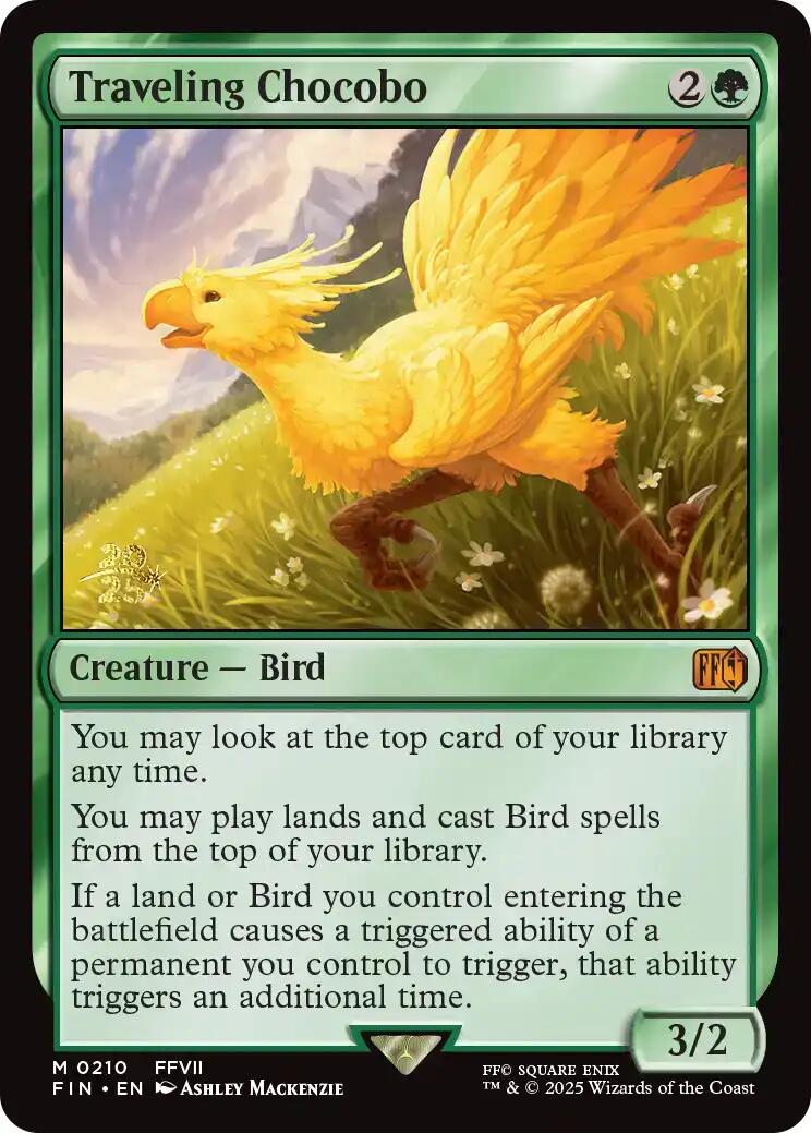 Traveling Chocobo [FINAL FANTASY Prerelease Promo] | Exor Games New Glasgow