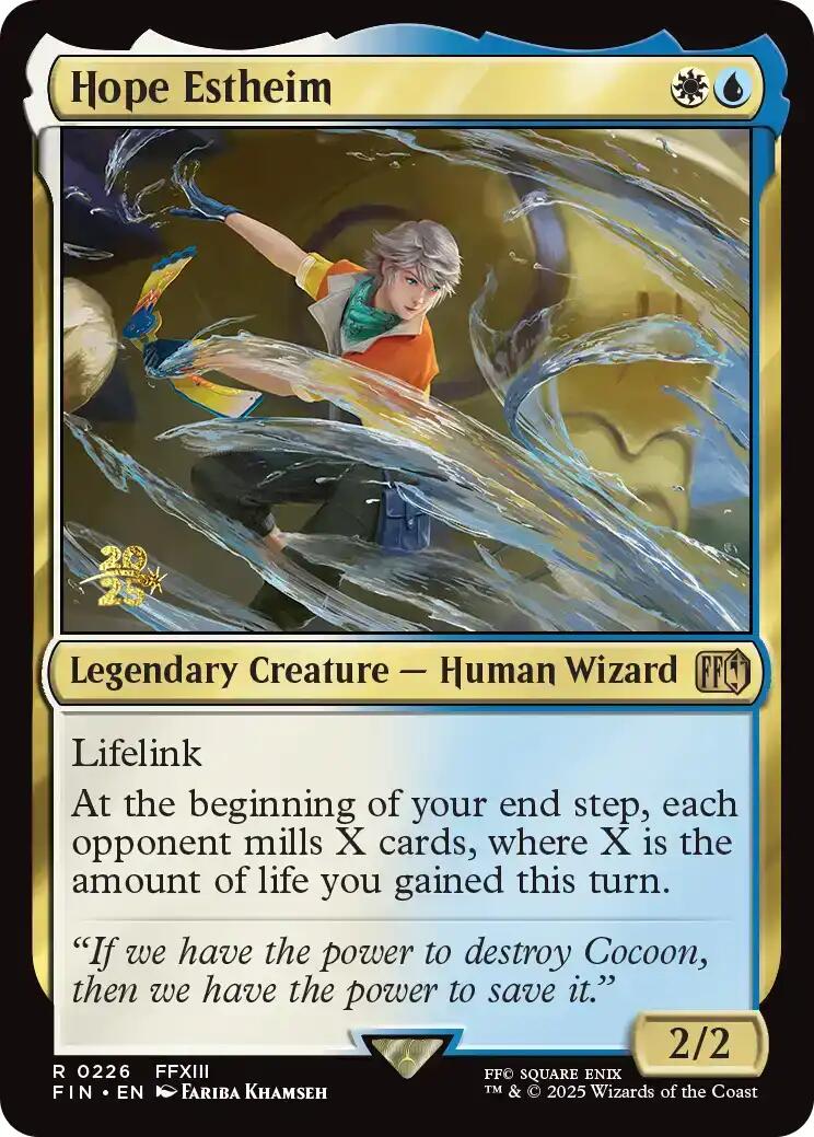 Hope Estheim [FINAL FANTASY Prerelease Promo] | Exor Games New Glasgow