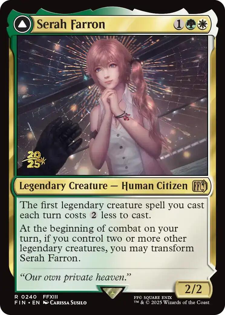 Serah Farron [FINAL FANTASY Prerelease Promo] | Exor Games New Glasgow