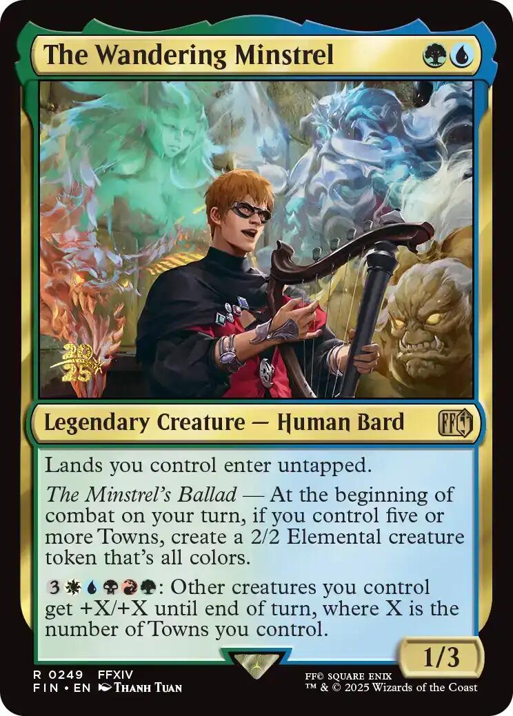 The Wandering Minstrel [FINAL FANTASY Prerelease Promo] | Exor Games New Glasgow