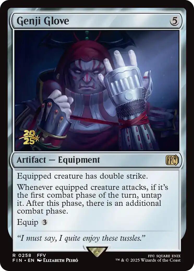 Genji Glove [FINAL FANTASY Prerelease Promo] | Exor Games New Glasgow