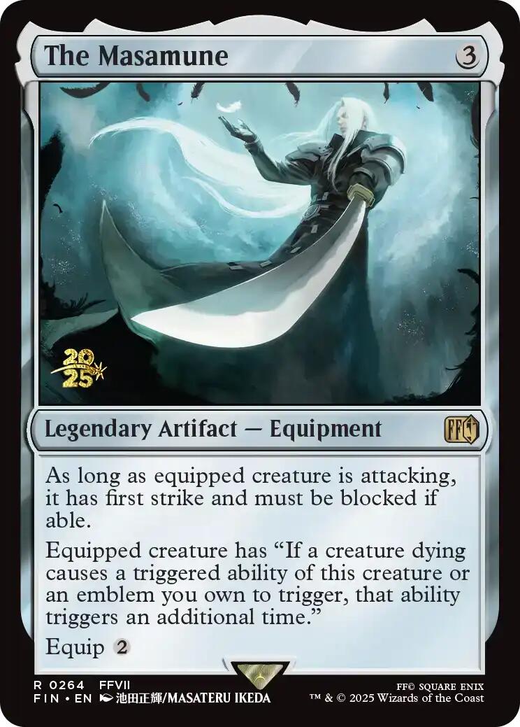 The Masamune [FINAL FANTASY Prerelease Promo] | Exor Games New Glasgow