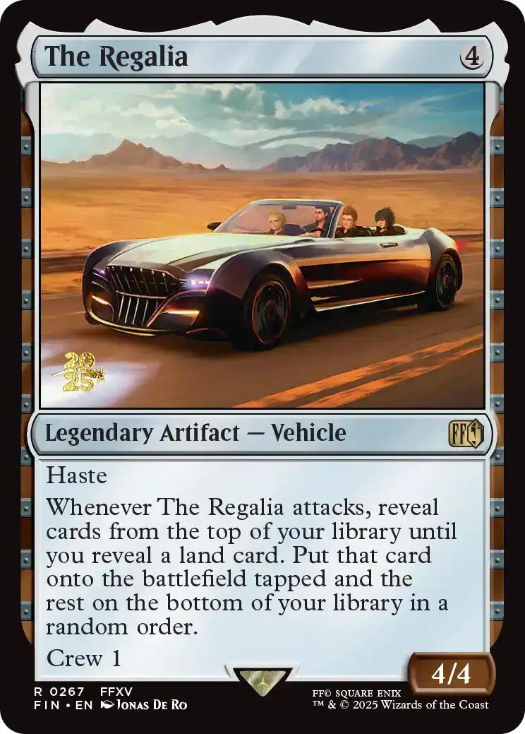 The Regalia [FINAL FANTASY Prerelease Promo] | Exor Games New Glasgow