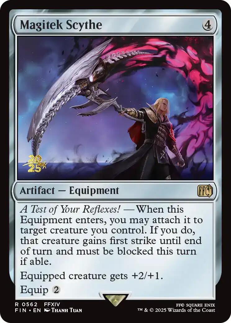 Magitek Scythe [FINAL FANTASY Prerelease Promo] | Exor Games New Glasgow