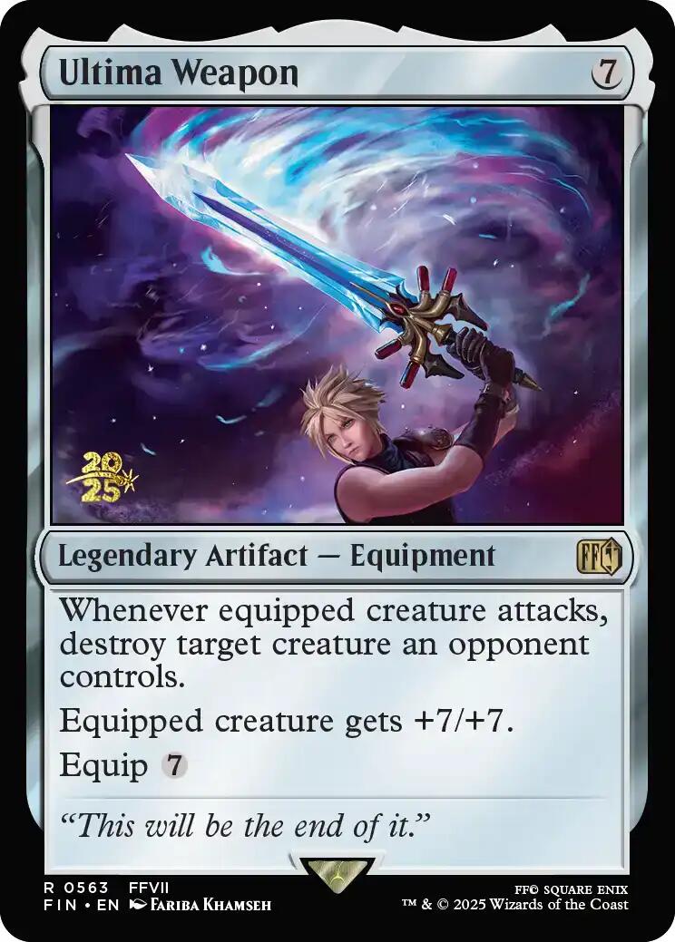 Ultima Weapon [FINAL FANTASY Prerelease Promo] | Exor Games New Glasgow
