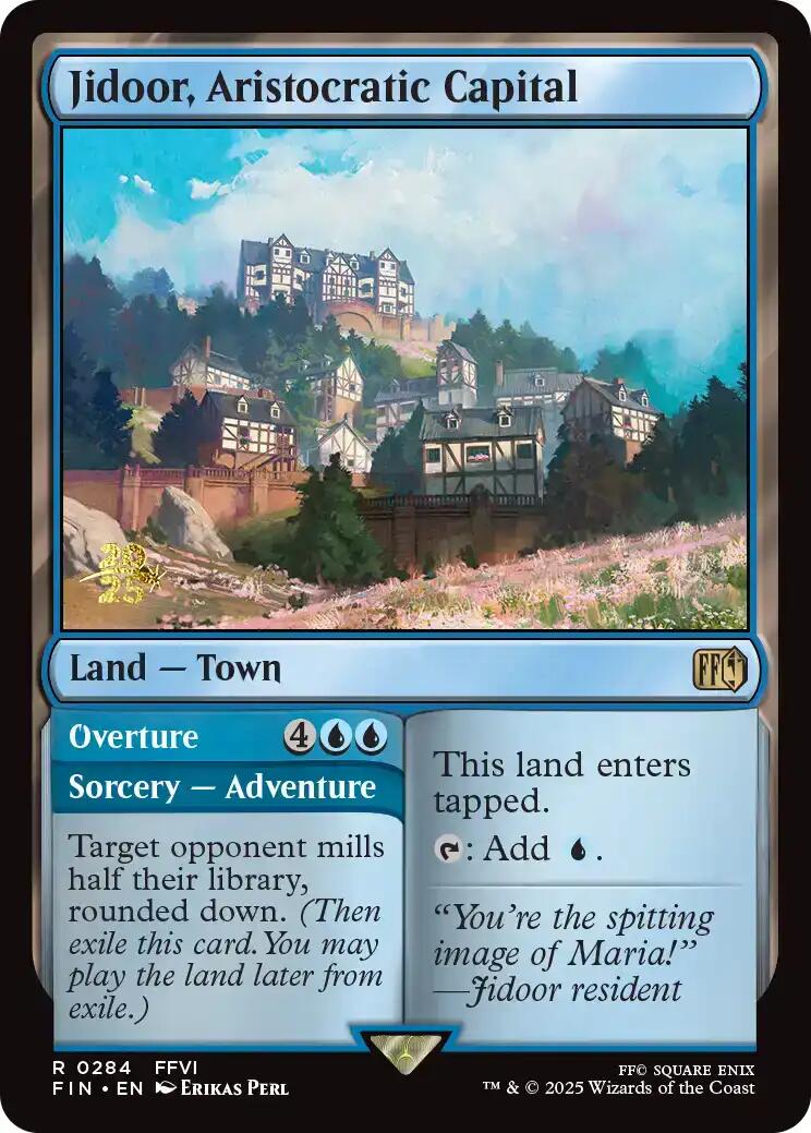 Jidoor, Aristocratic Capital [FINAL FANTASY Prerelease Promo] | Exor Games New Glasgow