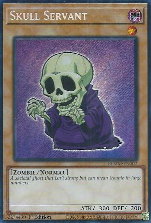 Skull Servant [BLMM-EN002] Secret Rare | Exor Games New Glasgow