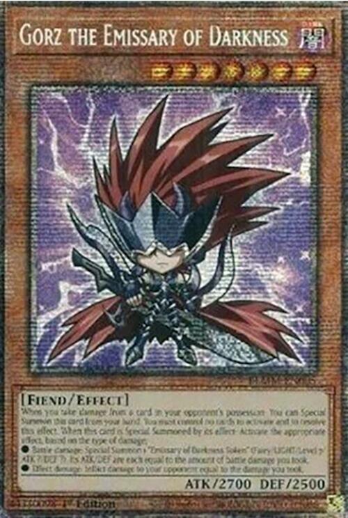 Gorz the Emissary of Darkness (Starlight Rare) [BLMM-EN005] Starlight Rare | Exor Games New Glasgow