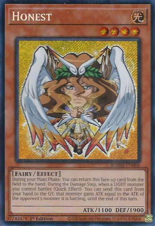 Honest [BLMM-EN006] Secret Rare | Exor Games New Glasgow