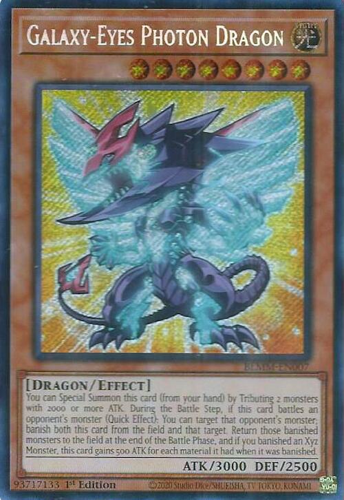 Galaxy-Eyes Photon Dragon [BLMM-EN007] Secret Rare | Exor Games New Glasgow