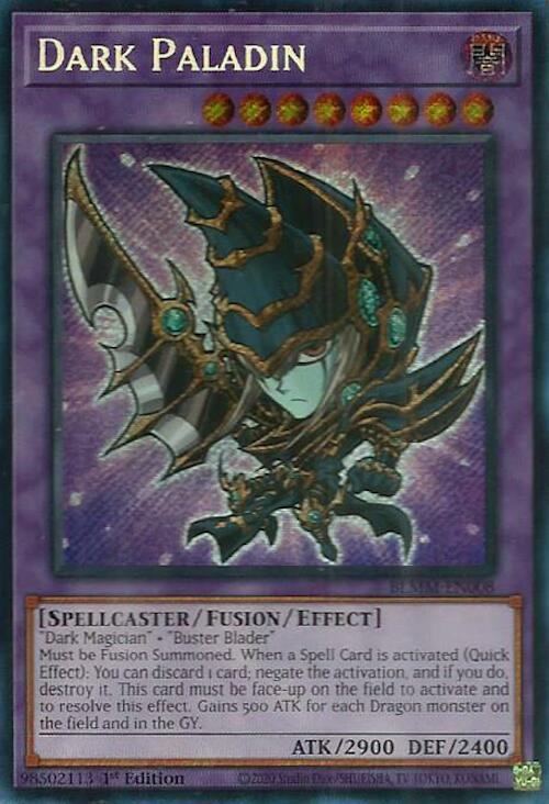 Dark Paladin [BLMM-EN008] Secret Rare | Exor Games New Glasgow