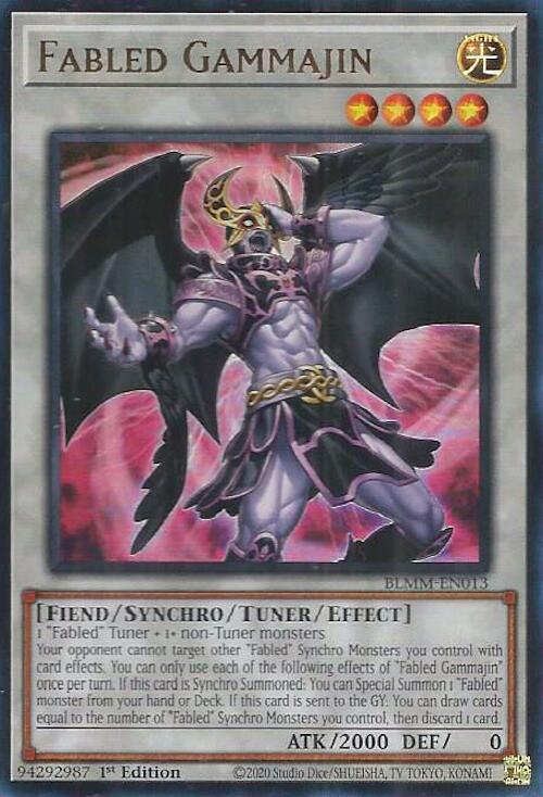 Fabled Gammajin [BLMM-EN013] Ultra Rare | Exor Games New Glasgow