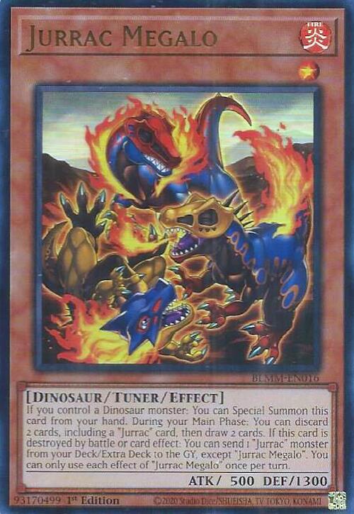 Jurrac Megalo [BLMM-EN016] Ultra Rare | Exor Games New Glasgow