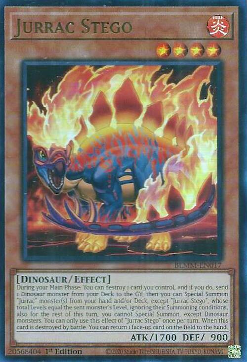 Jurrac Stego [BLMM-EN017] Ultra Rare | Exor Games New Glasgow
